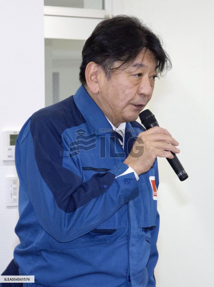TEPCO President Kobayakawa