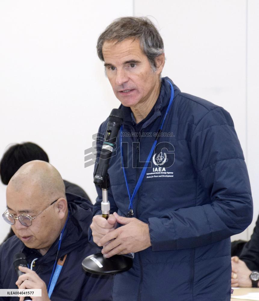 IAEA Director General Grossi in Fukushima