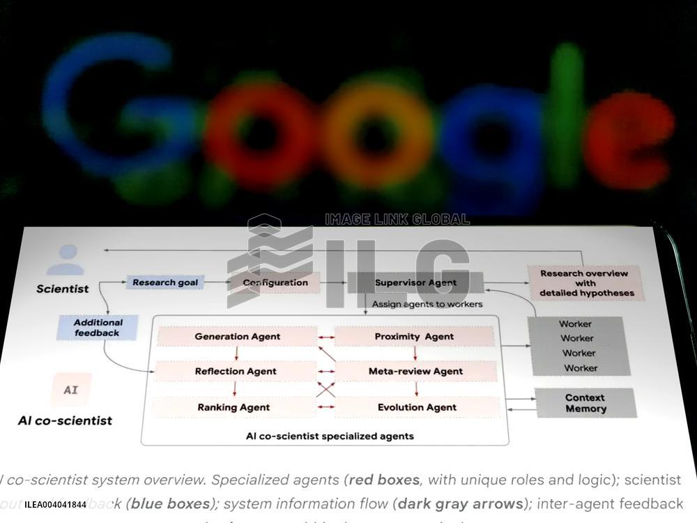Illustration AI Co-scientist