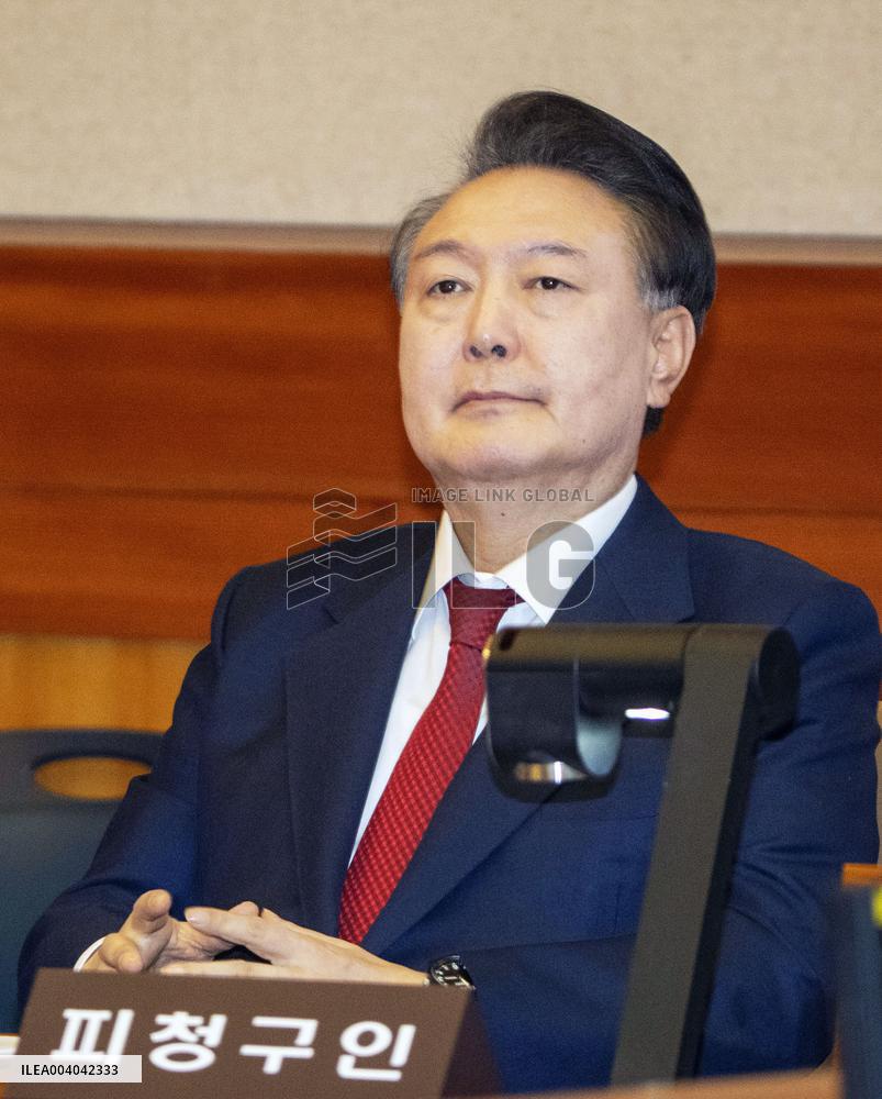 Impeachment trial in Seoul