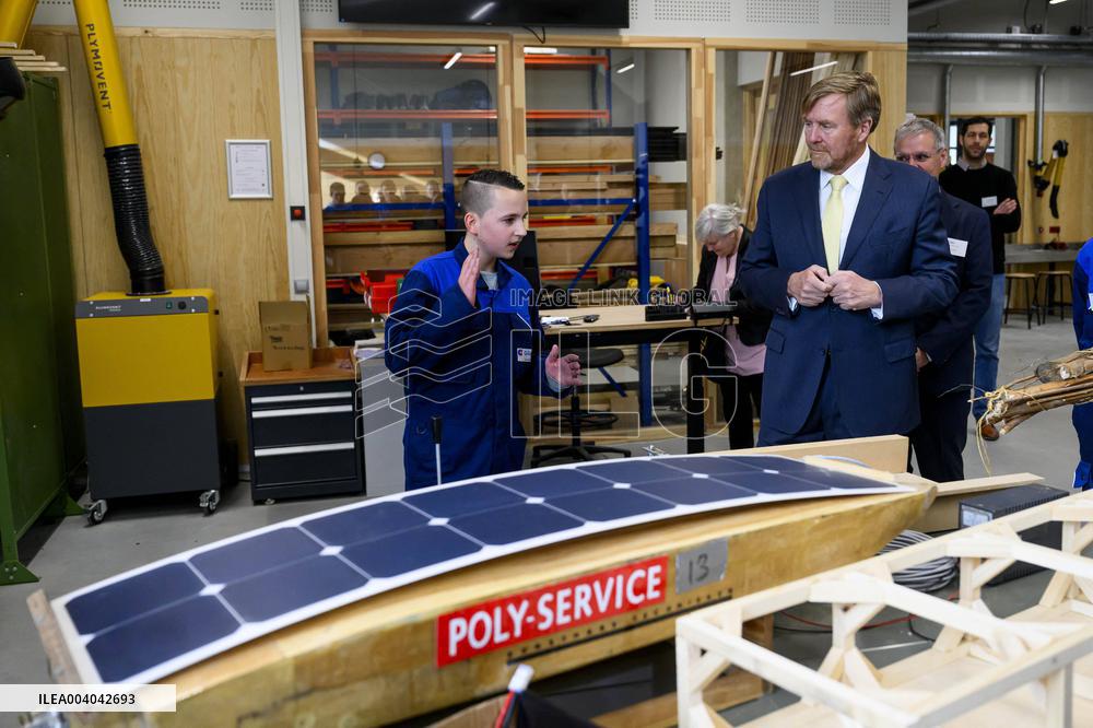 King Willem-Alexander Opens Guild Technical College - Netherlands
