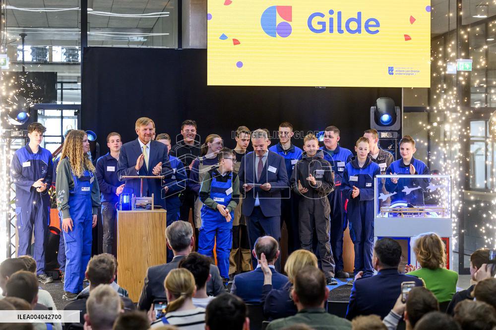 King Willem-Alexander Opens Guild Technical College - Netherlands
