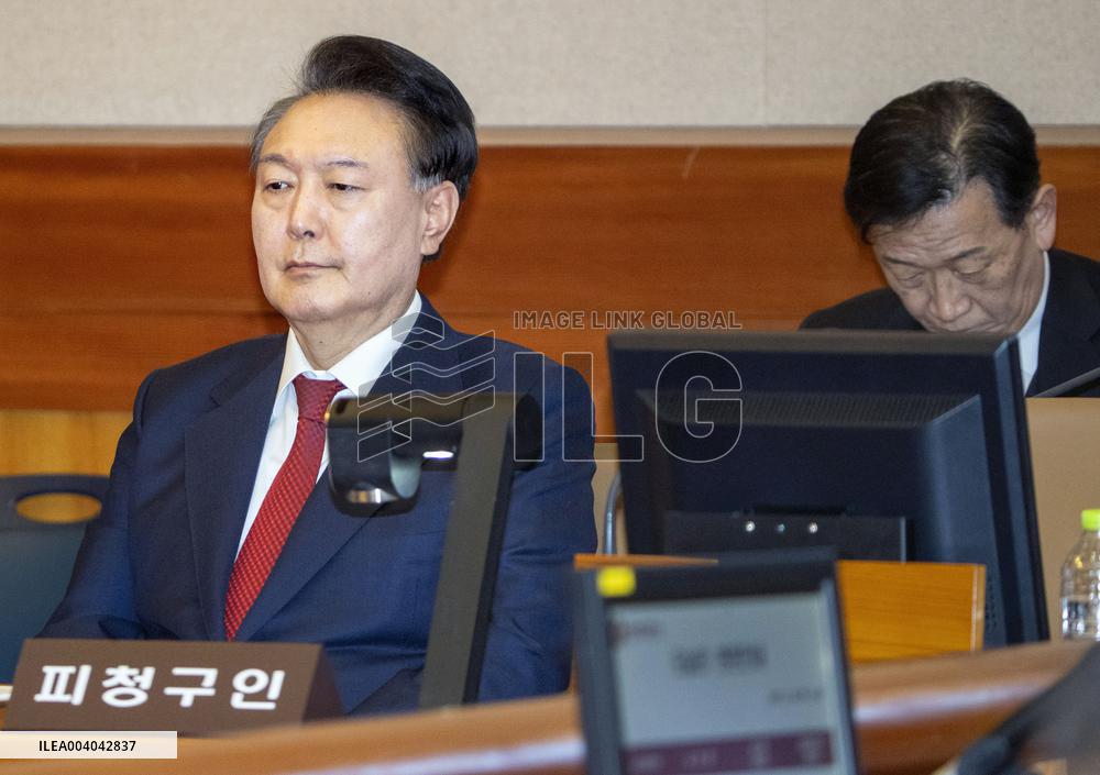 Impeachment trial in Seoul