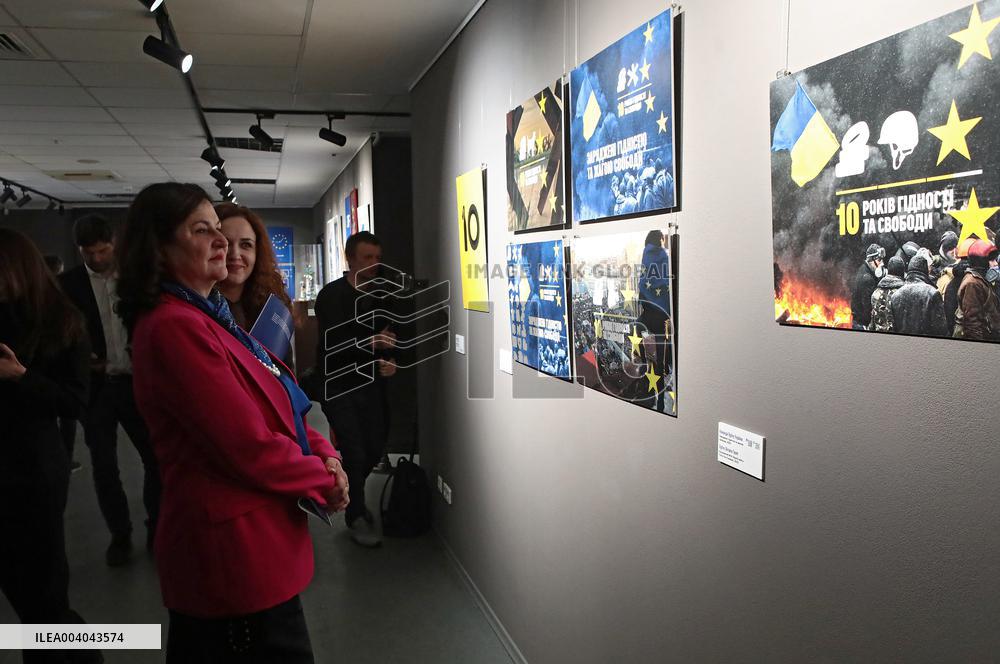 Exhibition on Ukraines path to EU in Kyiv