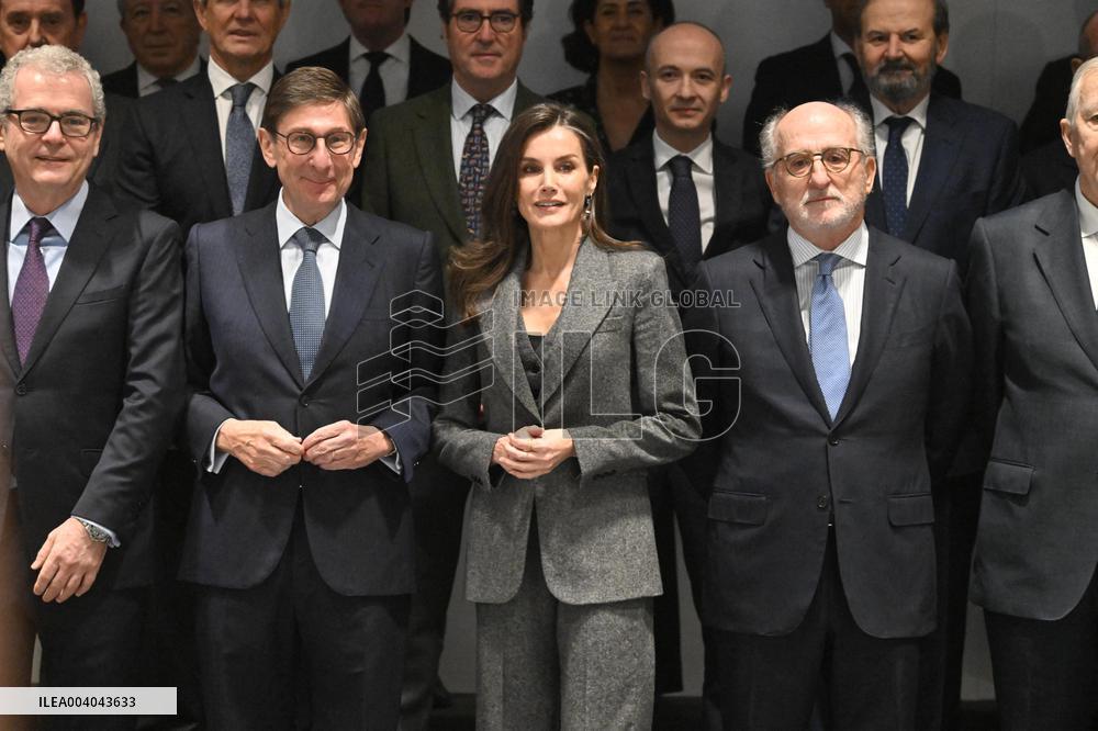 Queen Letizia At FAD Youth Board Of Trustees Meeting - Madrid