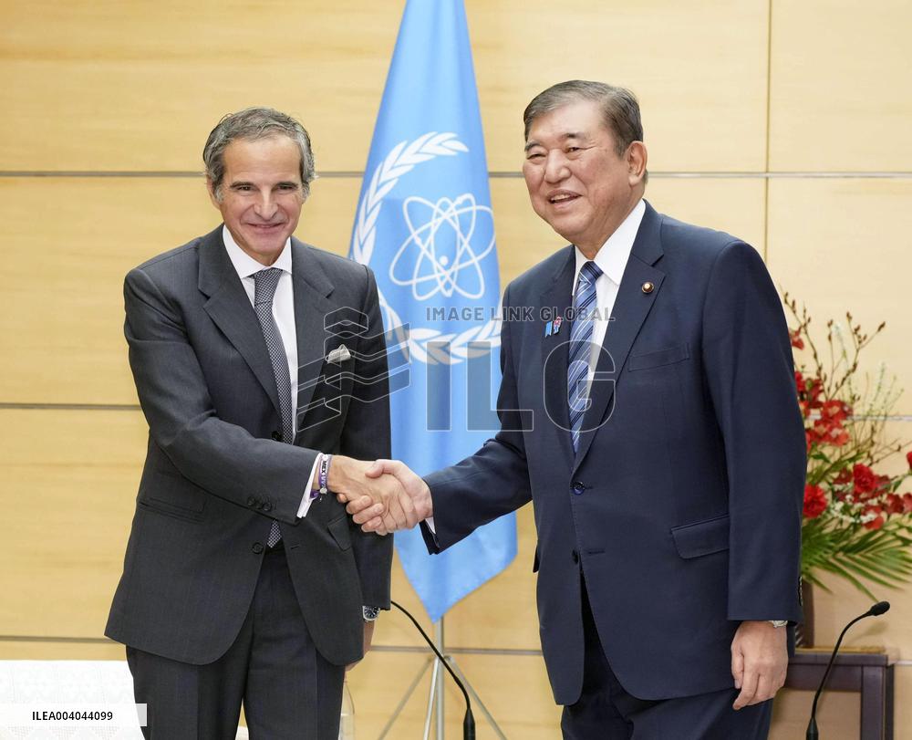 IAEA chief in Japan
