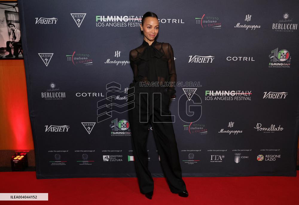 Opening Night Of The 10th Annual Filming Italy Los Angeles Festival