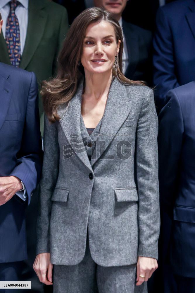 Queen Letizia At FAD Youth Board Of Trustees Meeting - Madrid