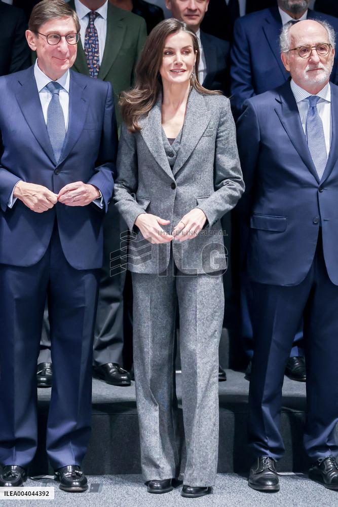 Queen Letizia At FAD Youth Board Of Trustees Meeting - Madrid