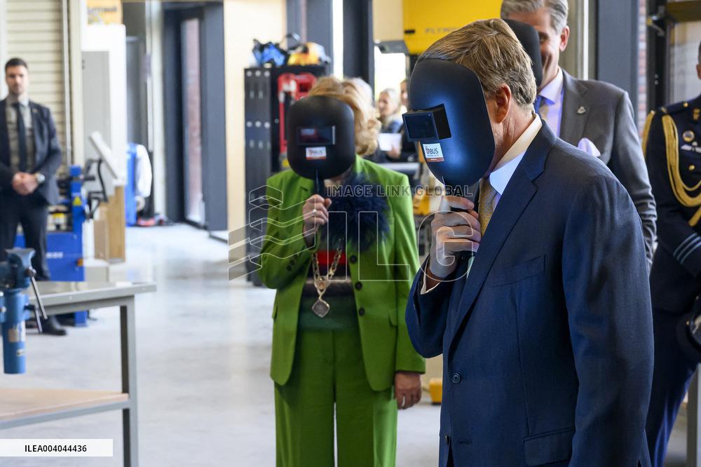 King Willem-Alexander Opens Guild Technical College - Netherlands