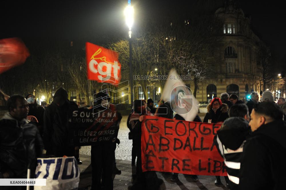 A Rally To Demand The Release Of Georges Ibrahim Abdallah - Lille