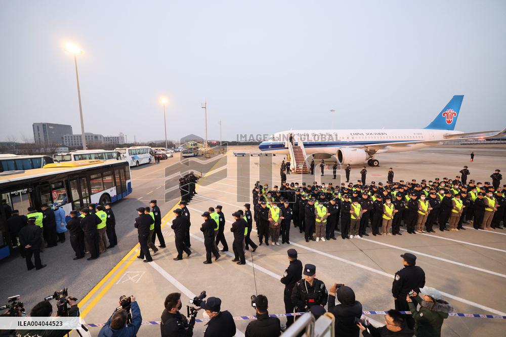 China Repatriates 200 Online Scam Workers from Myanmar - China