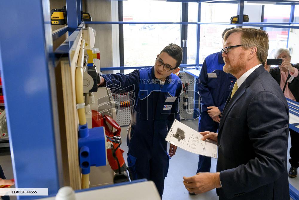 King Willem-Alexander Opens Guild Technical College - Netherlands
