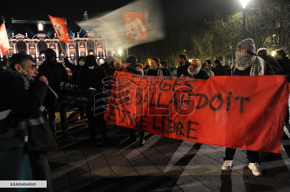 A Rally To Demand The Release Of Georges Ibrahim Abdallah - Lille
