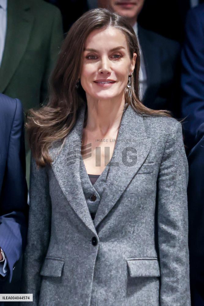 Queen Letizia At FAD Youth Board Of Trustees Meeting - Madrid
