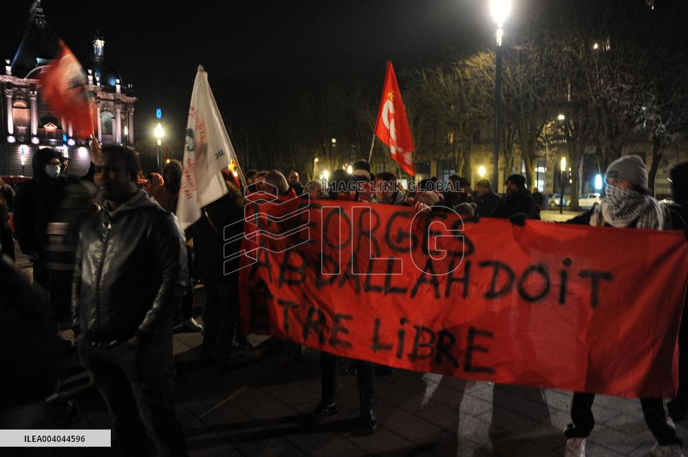 A Rally To Demand The Release Of Georges Ibrahim Abdallah - Lille