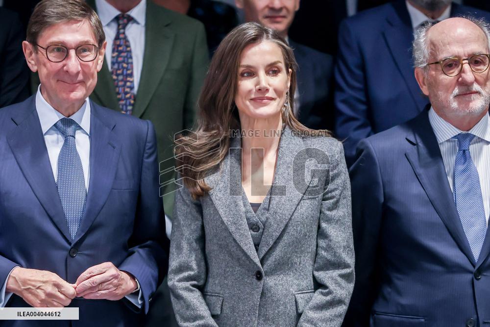 Queen Letizia At FAD Youth Board Of Trustees Meeting - Madrid