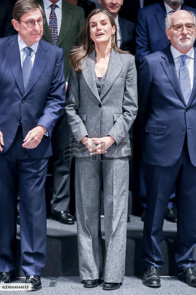 Queen Letizia At FAD Youth Board Of Trustees Meeting - Madrid