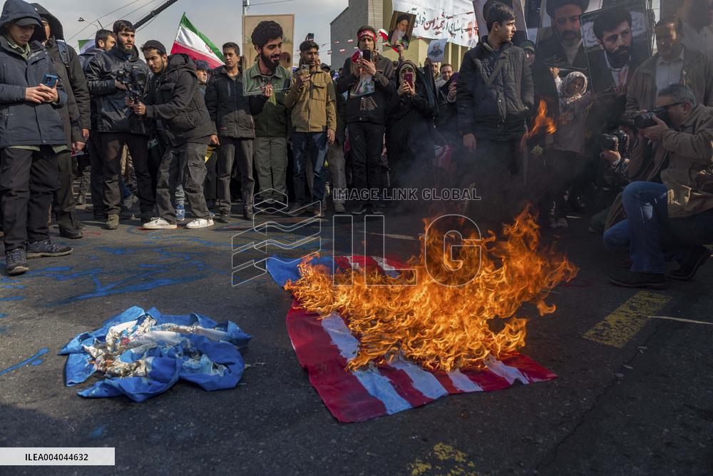 Iranians Mark 46th Anniversary Of Islamic Revolution - Tehran