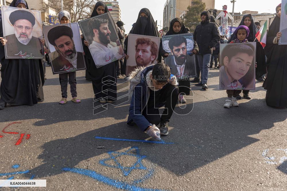 Iranians Mark 46th Anniversary Of Islamic Revolution - Tehran