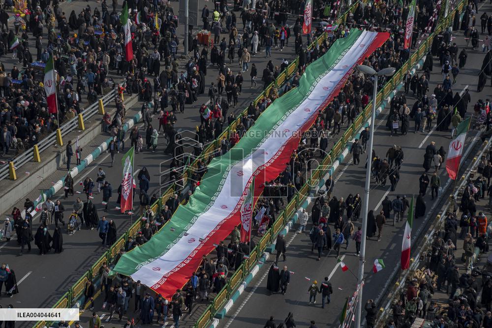 Iranians Mark 46th Anniversary Of Islamic Revolution - Tehran