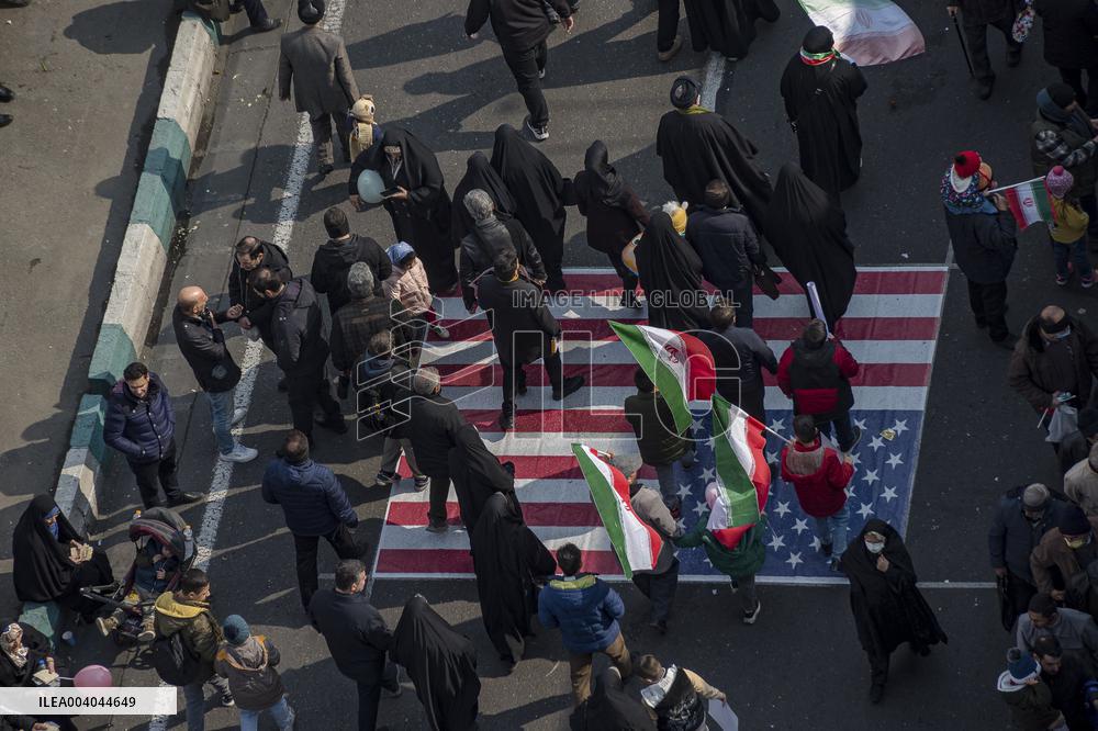 Iranians Mark 46th Anniversary Of Islamic Revolution - Tehran