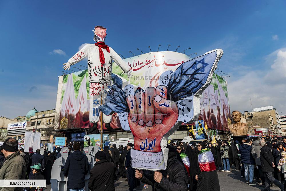 Iranians Mark 46th Anniversary Of Islamic Revolution - Tehran