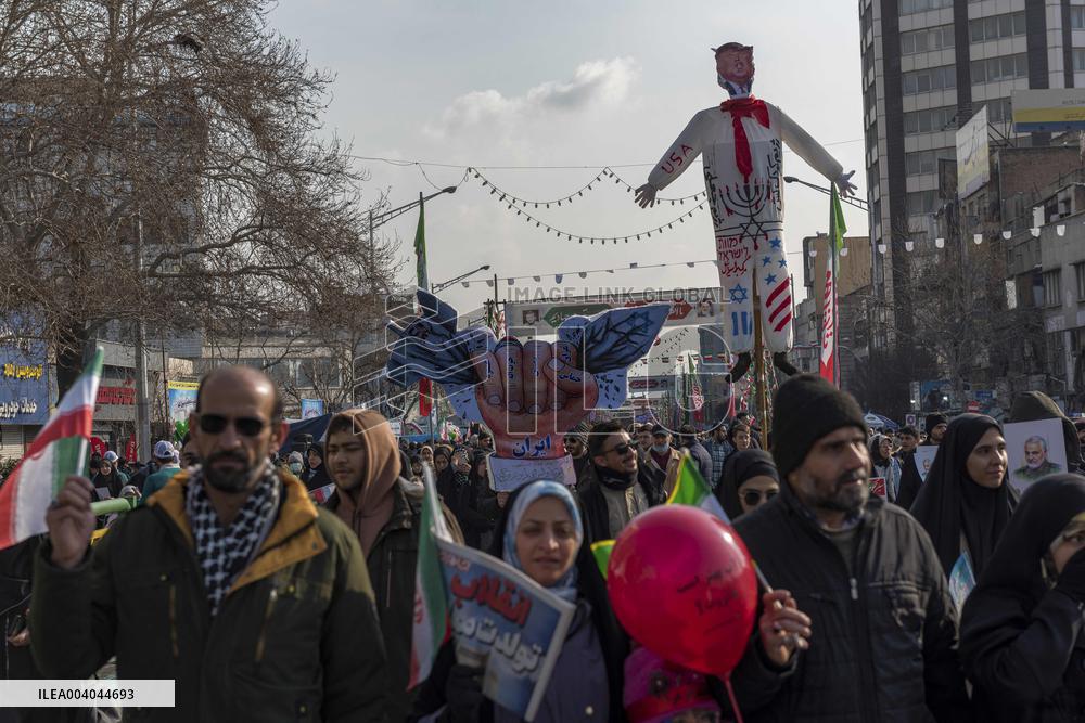 Iranians Mark 46th Anniversary Of Islamic Revolution - Tehran