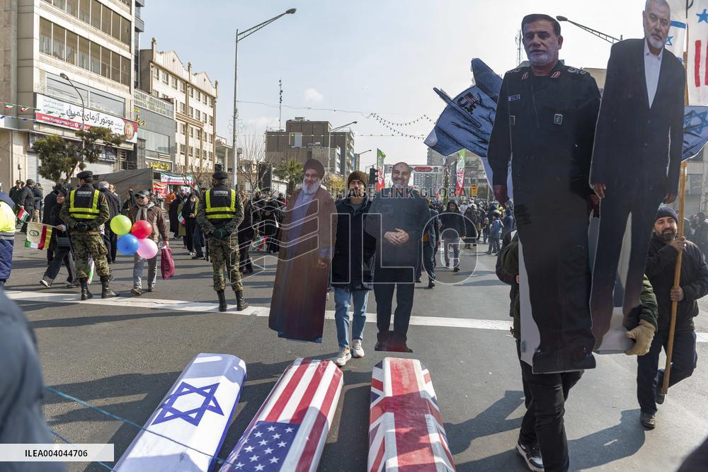 Iranians Mark 46th Anniversary Of Islamic Revolution - Tehran