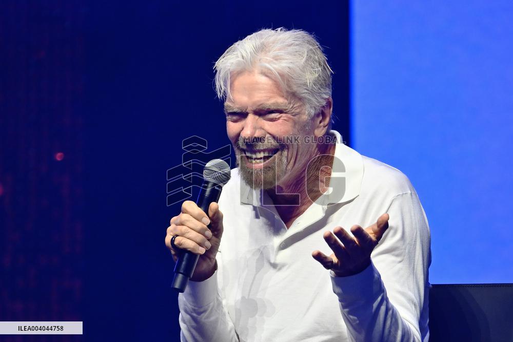 RICHARD BRANSON AT TECH ARENA 2025