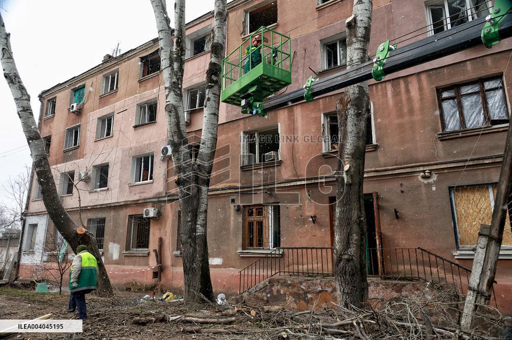 Odesa recovers from Russian drone attack