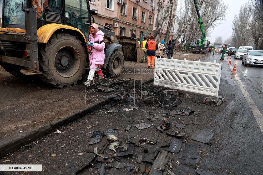 Odesa recovers from Russian drone attack