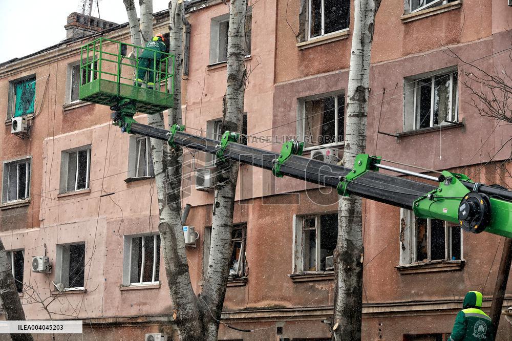 Odesa recovers from Russian drone attack