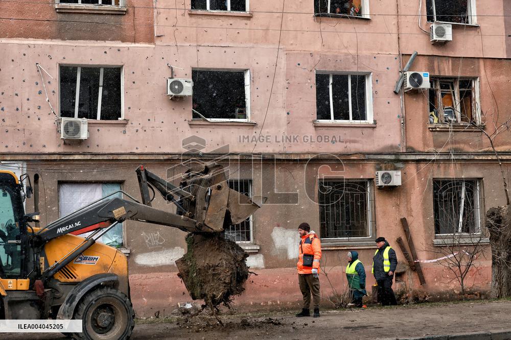 Odesa recovers from Russian drone attack