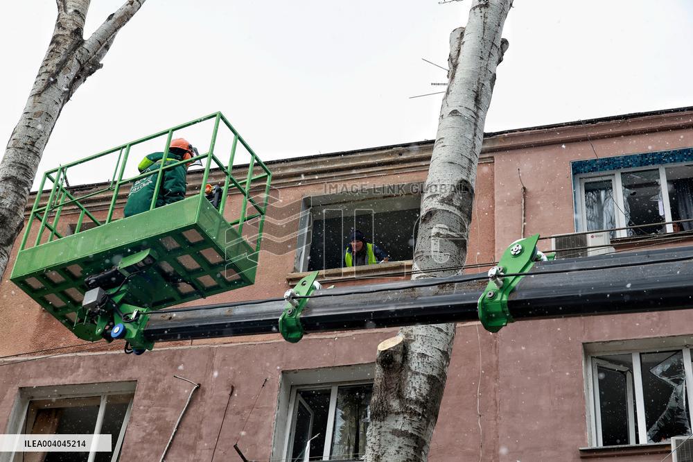 Odesa recovers from Russian drone attack