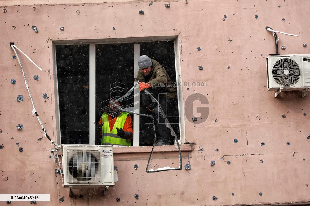 Odesa recovers from Russian drone attack