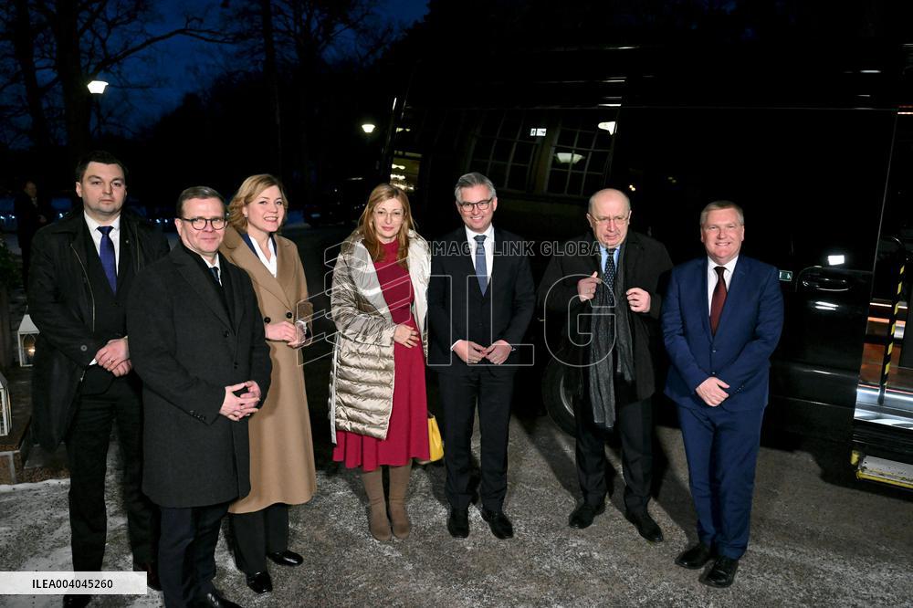 Finnish Prime Minister hosting EU commissioners in Helsinki
