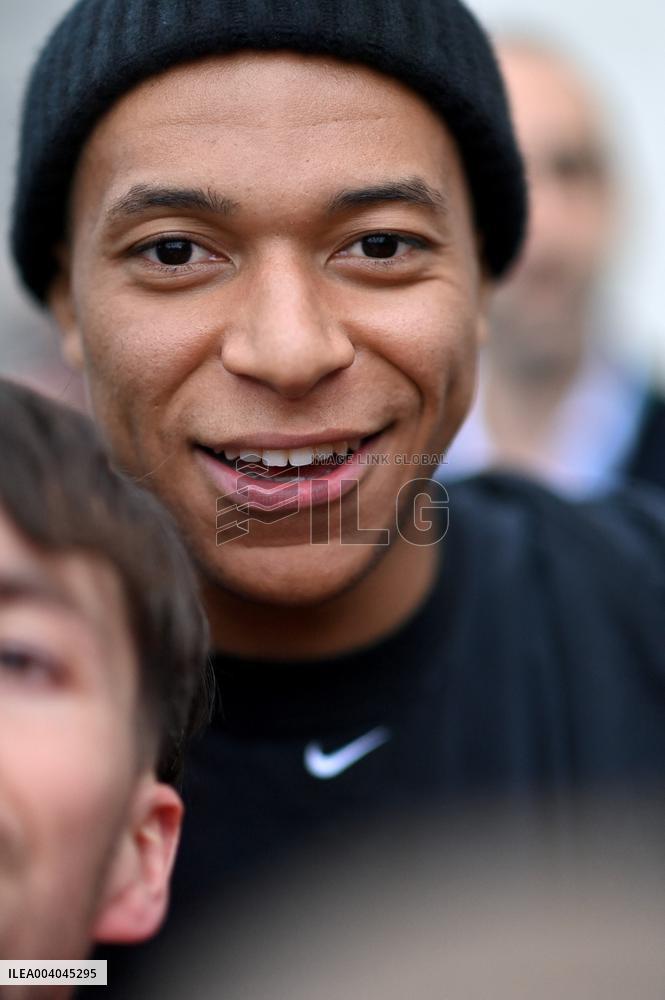 Exclusive - Kylian Mbappe's Surprise In Caen - France