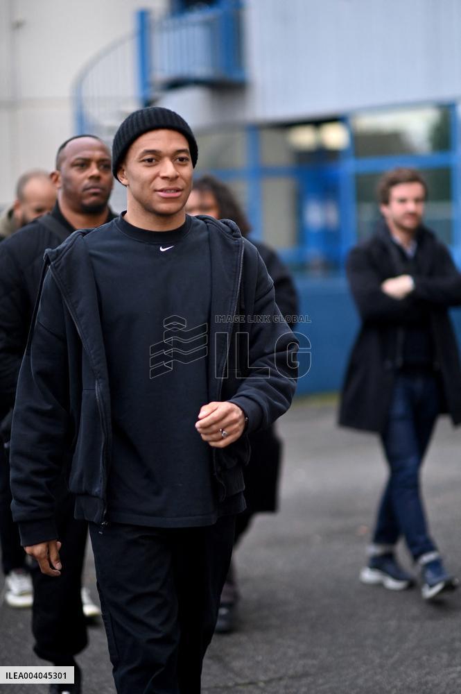 Exclusive - Kylian Mbappe's Surprise In Caen - France