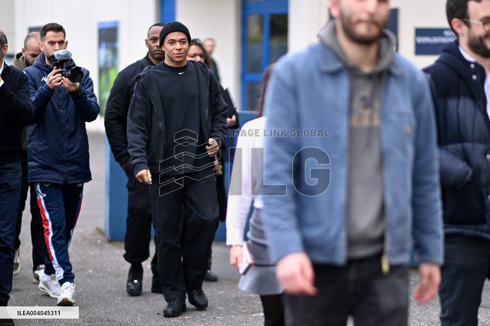 Exclusive - Kylian Mbappe's Surprise In Caen - France