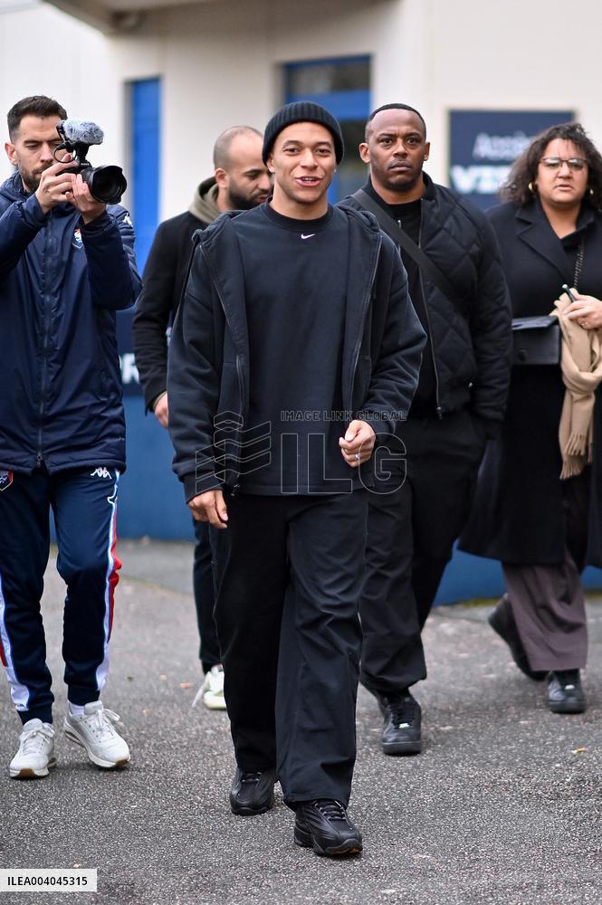 Exclusive - Kylian Mbappe's Surprise In Caen - France