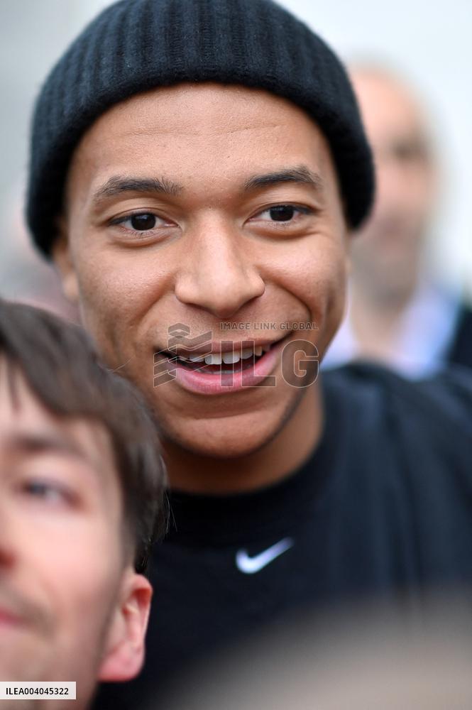 Exclusive - Kylian Mbappe's Surprise In Caen - France