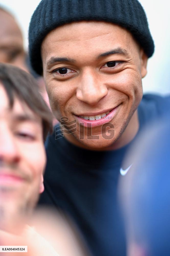 Exclusive - Kylian Mbappe's Surprise In Caen - France