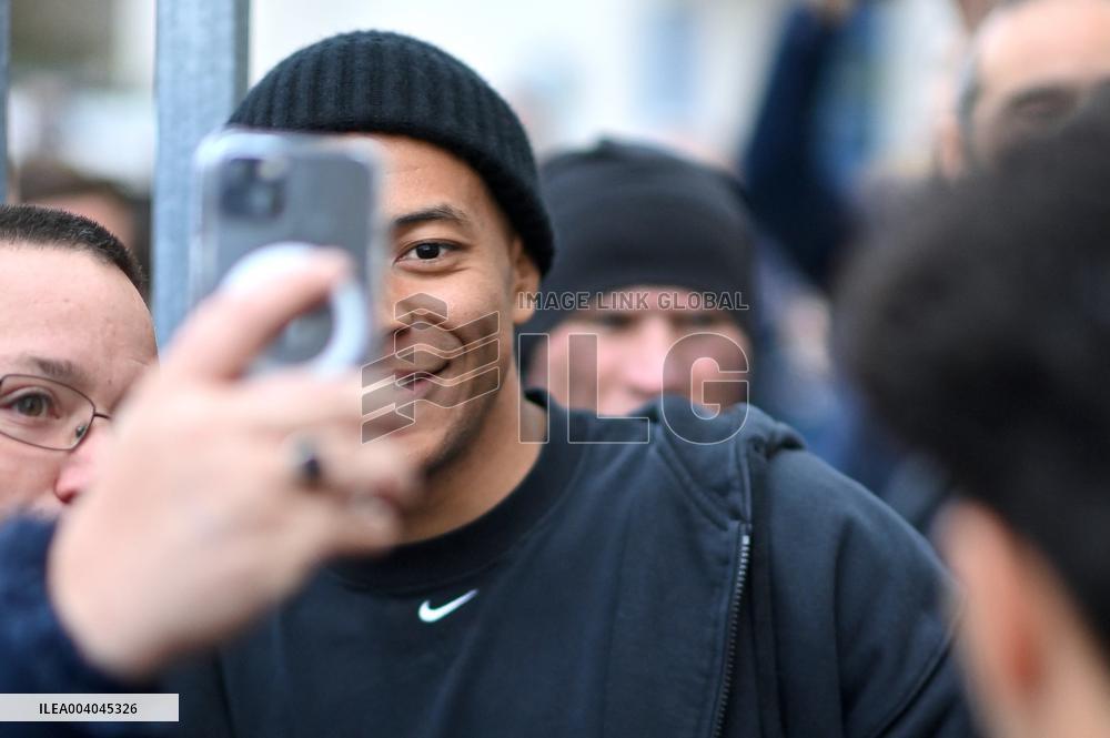 Exclusive - Kylian Mbappe's Surprise In Caen - France