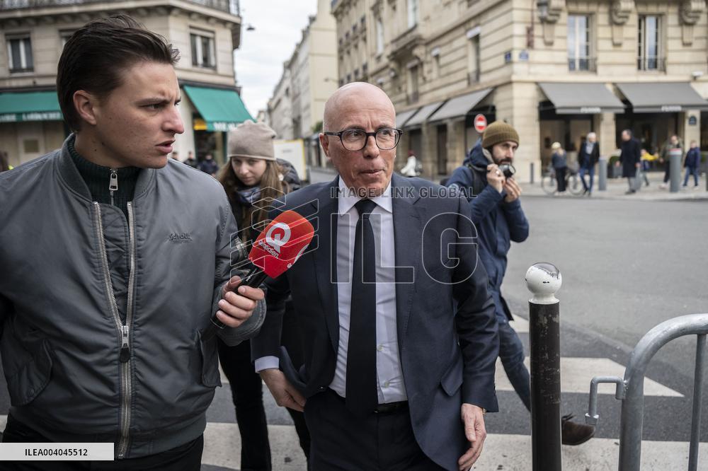 French President and Party Leaders Meet on Ukraine Crisis - Paris