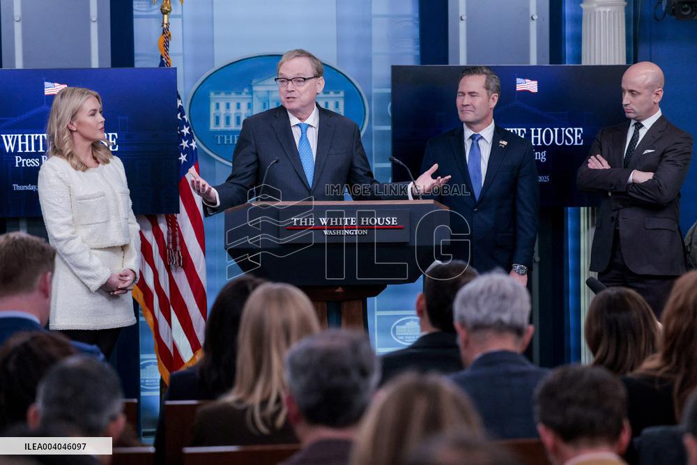 White House daily press briefing