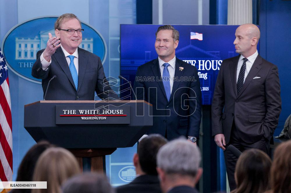 White House daily press briefing