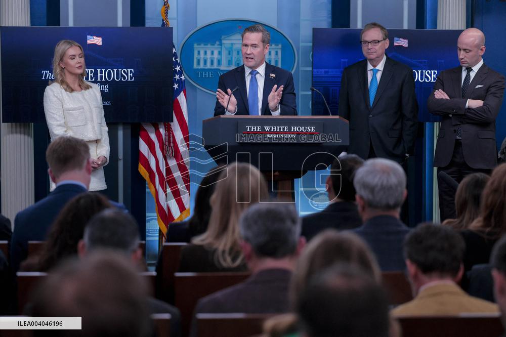 White House daily press briefing