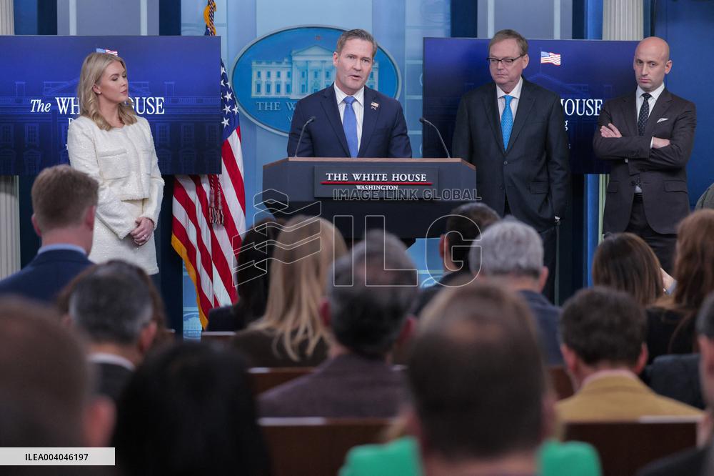 White House daily press briefing