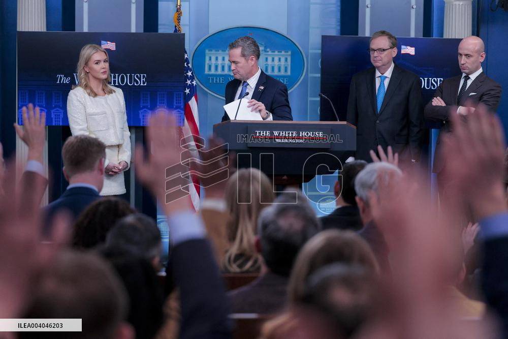 White House daily press briefing
